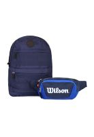 Pack Wilson Mochila Kansas + Banano Vindex azul