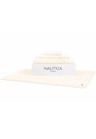 Set 4 Toallas Nautica SIGNATURE Cara+mano+cuerpo+piso 100% algodón beige