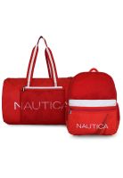 Bolso Aries + Mochila Stark roja Nautica