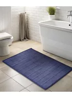 Alfombra de baño Nautica Home 50x80cm coralina ultra suave azul