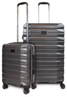 Pack 2 maletas S+L Rocky gris Penguin