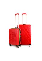 Pack 2 maletas Nautica S+M Bahamas 10kg y 20kg roja
