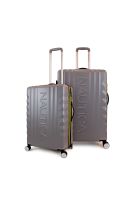 Pack 2 maletas Nautica M+L Polonia 20kg y 23kg gris
