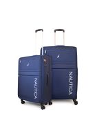 Pack 2 maletas de tela M+L Nautica Munich 20k y 23k azul