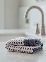 Toalla de cara MARA Nautica Home 30x50cm blanca-azul