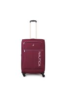 Maleta de tela mediana Nautica Valencia 20kg burdeo