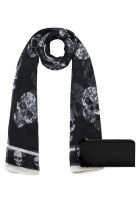 Pack Billetera Delia negra + Pañuelo Oni negro Carven