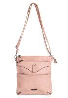 Cartera bandolera Felicia rosada Anabella Sachi