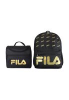 Pack Fila Mochila 10lts Urbanix + Lonchera térmica Bonet negro-gold
