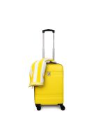Pack Maleta cabina 10kg Bora amarilla + Toalla de playa Nautica