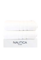 Pack 2 Toallas de Baño Nautica Home 100% algodón 76x137cm blanca
