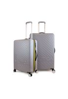 Pack 2 maletas Nautica M+L Bahamas 20kg y 23kg gris