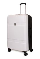 Maleta Bora L 23 kg blanca-negro Nautica