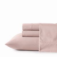 Juego de sábanas Nautica 4 piezas microfibra king rosado