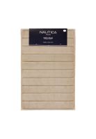 Alfombra de baño Nautica Home 50x80cm coralina ultra suave beige
