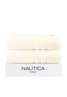 Pack 2 Toallas de Baño Nautica Home 100% algodón 76x137cm beige
