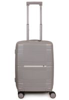 Maleta de cabina con usb CHIC gris F la Maleta de Chile