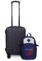 Pack Nautica Maleta cabina Amsterdam + Mochila Atlas azul