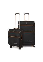 Pack 2 maletas de tela S+L Nautica Lisboa 10k y 23k negra