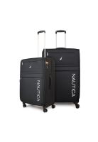 Pack 2 maletas de tela M+L Nautica Munich 20k y 23k negra