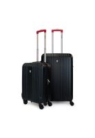 Pack 2 maletas S+M Olympia 10y20kg negra-roja