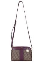 Cartera Donna Karan Paislee púrpura DKNY