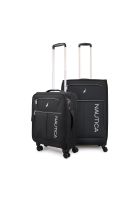 Pack 2 maletas de tela S+M Nautica Valencia 10k y 20k negra