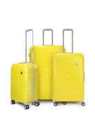 Set de 3 maletas S+M+L Nautica Palermo amarillo