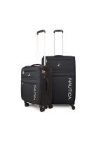 Pack 2 maletas de tela S+M Nautica Munich 10k y 20k negra