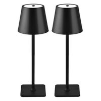 Lampara Led Mesa Set 2 Velador Escritorio Maxwell 2 Alturas