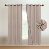 Cortina Blackout Casatua 2 Paños 140x220cm Aislante