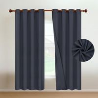 Cortina Blackout Casatua 2 Paños 140x220cm Aislante