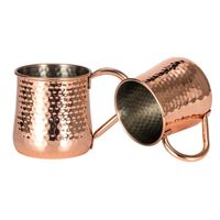 Mug Vasos De Cobre Set 2 Cantina Moscow Mule Coctel Tragos