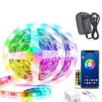 Tira Cinta Luces Led Rgb Bluetooth Maxwell 20 Metros Total