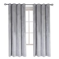 Cortina Blackout Engomada Terciopelo x2 Casatua 135 x220