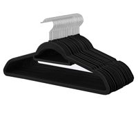 Colgadores De Ropa Casatua Set 20 Terciopelo Antideslizante