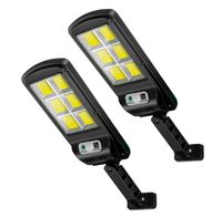 Foco Solar Maxwell Led Exterior Sensor Mov Set 2 Luz Cálida