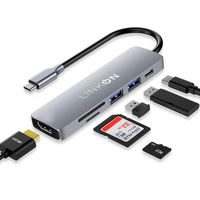 Hub Adaptador Usb Tipo C 6 En 1 Mac Windows hdmi Usb 3.0 PD