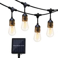 Guirnalda Solar Maxwell 10m Luces Exterior Terraza Impermeable