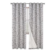 Cortina 100% Blackout Termica Diseño Set 2 Casatua 140x220