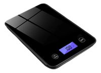 Balanza Pesa Digital Cocina Gramera Cubierta Vidrio 5 Kilos