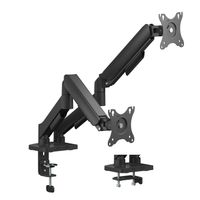 Brazo Soporte Doble Para 2 Monitores Escritorio Linkon