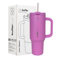 Vaso Termico Vaso Mug Termo 1,2L Acero Inox Buffer Púrpura