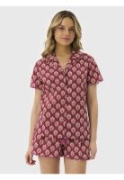 Pijama Camisero Boho Algodón