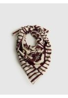 Pañuelo Cuadrado Estampado Flores Boho