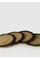 Set Posavasos Seagrass Bordado Boho