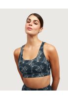 Peto Deportivo Flores Gris