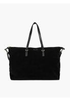 Cartera Tote Efecto Gamuza