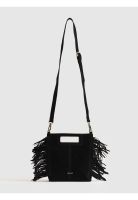 Cartera De Hombro Cuadrada Flecos Boho