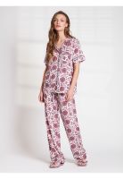 Pijama Flores Y Hojas Dreamy